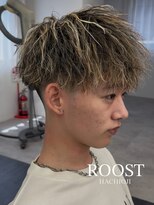 ルースト 八王子店(ROOST)&nbsp;MEN'SHAIR/ツイストパーマ/ハイライト/眉毛/八王子