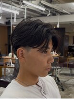 メゾンフォーメン 心斎橋店(Maison for men)&nbsp;ニュアンスパーマ/ラフカール/毛流れパーマ/センターパート
