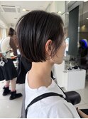 ショートカット×ひし形ショートボブ×髪質改善30代40代50代