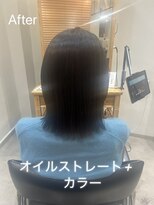 チルコ(chillco)&nbsp;オイルストレート+カラー
