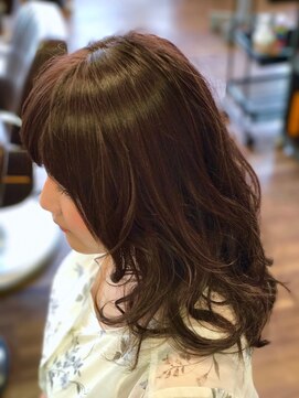 ルーツ(roots) スウィートカール&ツヤピンク☆