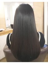 ヘアアンドスパ モア(Hair&Spa More By LikkleMore) ロングヘアストレート【王子 加藤 オージュアトリートメント】