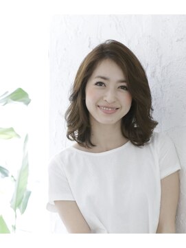 ヘア アンド スパ エジェリ プリム(hair&spa egerie prime) 大人女性にオススメ◎リラクシー大人ボブ☆ブランジュハイライト