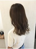 オリーブアッシュハイライト