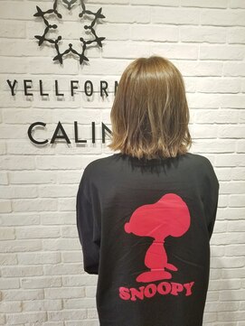ヘア スパ ビューティー エールフォルム(HAIR SPA BEAUTY YELLFORME) エドル 切りっぱなしボブ