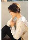 大人ショートボブ