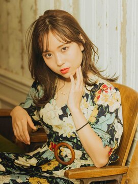 アンシェリ(Ancheri by flammeum) ナチュラルロングレイヤースタイル