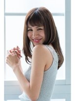 クート(ku-to+)&nbsp;ほんのり抜け感風お手入れ簡単ナチュラルセミロング♪