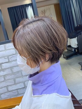 アヴァロン(AVALON) 【mag  ginza】絶壁解消！！横顔美人なオトナのショートボブ61