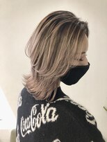 ジゼル(GiseL)&nbsp;【GiseL】シャドールーツ　ミルクティーカラー/ブリーチカラー