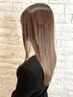 【柔らかストレート】カット＋ボリュームダウン　チューニングストレート　