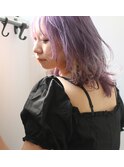 クリアなバイオレットアッシュ