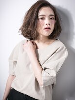 カバーヘア ブリス 戸田公園西口店(COVER HAIR bliss) 透け感グレージュ大人可愛い小顔ロブヘアv戸田公園20代30代40代