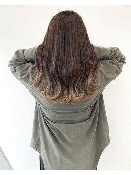 イース バイ アンブルリュクス 北千住(Ease by amble luxe) 前髪/くびれ/イメチェン/イヤリングカラー/ラベンダーカラー