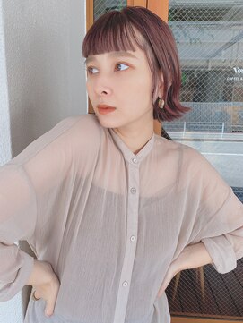 ルービック 梅田茶屋町(Rubik) 20代30代大人可愛い外ハネ/ミニボブ/前髪カット