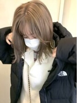 ヒート バイ アンカットラウンジ 渋谷(HEAT by UNCUT&LOUNGE) ミルクティーカラー/インナーカラー/ケアブリーチ/［渋谷］