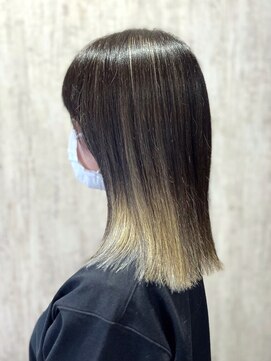 テトテ 門戸厄神店(tetote) 【tetote村山のサロンスタイル】アンブレラカラー ベージュ