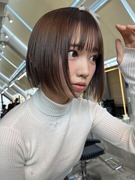 ロンド 表参道店(Lond) ナチュラルボブかわいい10代20代30代