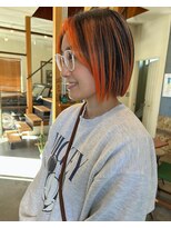 アントルポ(entrepot)&nbsp;オレンジカラー　bob