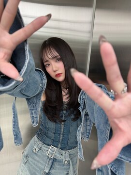 レディアル 渋谷(REDEAL) ワンホンヘア/韓国ヘア/ウルフ/前髪[レイヤーカット/渋谷