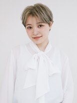 オンク 新宿(onk)&nbsp;黒髪/グレーベージュ/レイヤーロング/前髪パーマ[新宿駅]