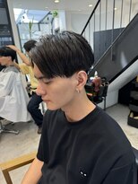 トレス(TRESS)&nbsp;メンズショート　刈り上げショート　センターパート