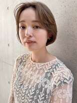 レジュアル(RESSUAL) アンブレラカラーこなれミディイメチェンウェーブパーマ前髪