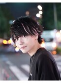 アイドルメンズウルフ/デザインカラー