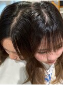 前髪パーマクロスパーマ名古屋前髪カット