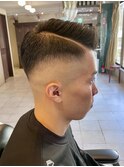 【20代 男性】ロンドン七三フェード（大宮/バーバー）