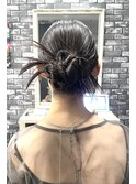 【Lilly新宿】#タイトヘア#カチモリヘア＃アレンジスタイル