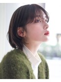 メルティカラー　レイヤーカット　顔周り　フェミニンロング