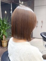 ロンド ロワール 門前仲町(Lond Loire)&nbsp;ボブショートボブ縮毛矯正ベージュグレージュ門前仲町