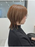 大人美人くびれヘア艶感結べるボブうる艶髪レイヤーカット