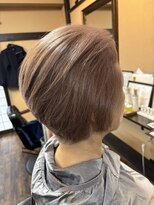 コネクト(Connect)&nbsp;白髪ぼかしカラーグラデーションボブ