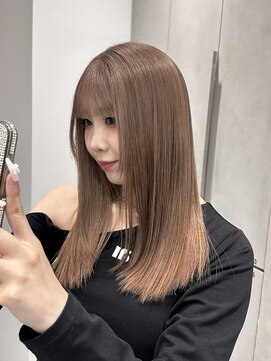 ヘアスペース リズム グリーン(Hair space Rizm green) ミルクティーベージュ