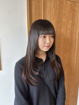 ノット 成田公津の杜(Knot)&nbsp;レイヤーカット×ワイドバング スタイルすずか