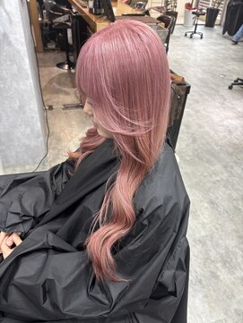 シールドヘアー 沖縄 新都心(C'LD Hair) Pink beige