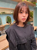 ロンドフルール 大宮東口(Lond fleur)&nbsp;ミニウルフレイヤーカット顔周り前髪韓国ショートボブ/大宮