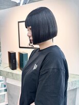 ノエ(noe) くびれヘア/アプリコットオレンジ/ハイライトカラー/栄k61