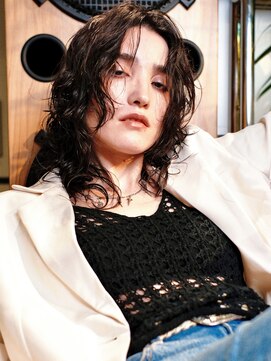 カーテンバング/フェイスレイヤー/海外ガール/ウェーブ/レイヤー