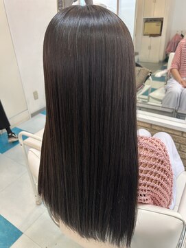 美容室グリッター 雀宮店 ロングストレート