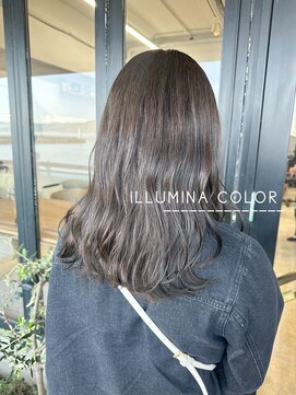 フィルム(FiLMs) イルミナカラー/ダークグレージュ/ロングレイヤー