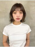 外ハネフレンチボブ