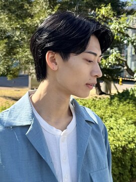 クロト(Clotho) 爽やかセンターパート×ニュアンスパーマ