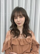 アマトウキョウスマートサロン(AMA TOKYO×Smart Salon) 韓国ヘア 2wayバング レイヤーカット くびれヘア 顔周り
