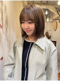 切りっぱなしボブ★