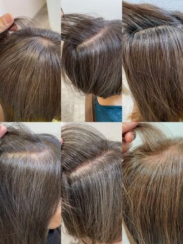 ランガリ ヘアアンドスパ(Rangali Hair&Spa)の写真/【白髪ぼかし/脱白髪染め】トレンドのハイライトやダメージレスな髪質改善カラーで白髪もオシャレに♪