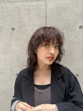 エクリボンヌ(equri bonne) 小顔ウルフパーマ