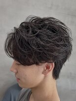 フィフス 渋谷(fifth)&nbsp;渋谷フェザーパーマニュアンスセンターパート大人ビジネスカルマ